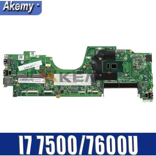 Akemy For Lenovo ThinkPad Yoga 370 Laptop Motherboard LA-E291P Motherboard I7 7500/7600U Tested test FRU 02DL558 01HY151 01HY149