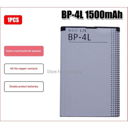 Battery BP-4L 1500mAh For Nokia E52 E55 E63 E71 E72 E73 N810 N97 E90 E95 6790 6760 6650 BP-4L Phone Battery