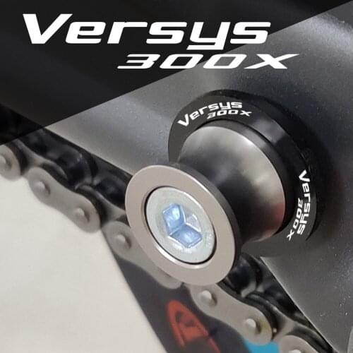 For Kawasaki VERSYS 300X 2009 2010 2011 2012 2013 2014 2015 2016 2017 2018 2019 Motorbike Swingarm Spools Slider Stand Screws