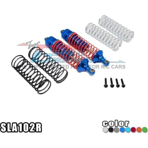 GPM ALLOY REAR ADJUSTABLE SPRING DAMPER WITH ALLOY BALL TOP&BALL ENDS For TRAXXAS SLASH 4X4 LOW-CG 68086-21 RC Upgrade