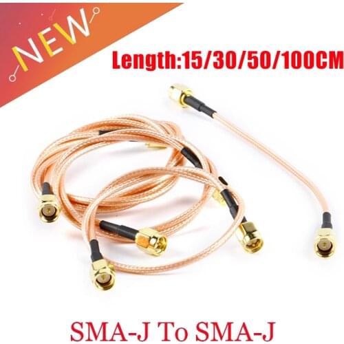 SMA-J/SMA-J SMA Male Jack To SMA Plug RF Coax Cable Assembly RG316 Wire Length 15/30/50/100CM