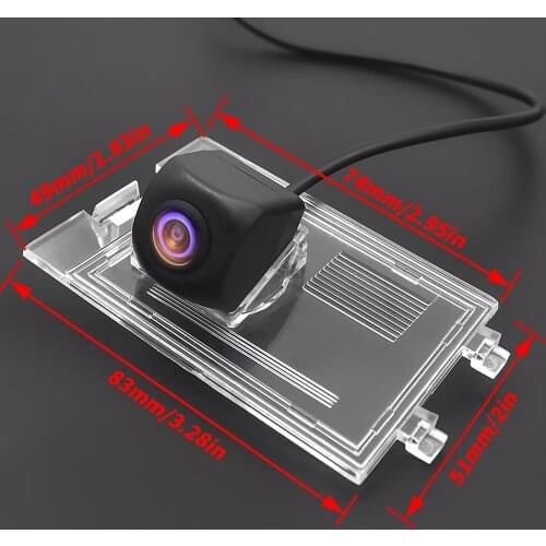 HD AHD Fisheye Starlight Car Rear View Camera For Jeep Compass 2011-2015/Patriot 2007-2016 Car Reverse Parking Monitor