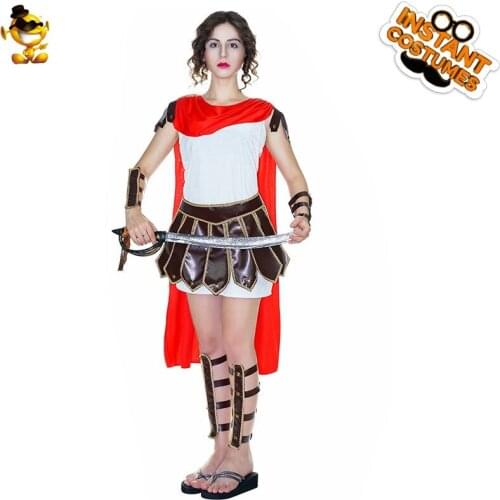 Warrior Costume for Women Medieval Renaissance Knight Dress Beauty Warrior Halloween Cosplay Costume Festival Performance