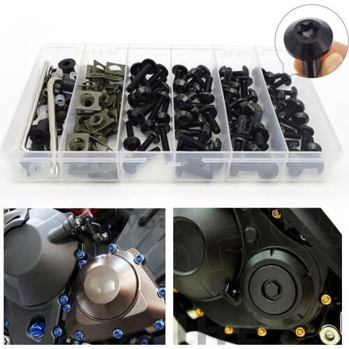 Motorcycle Accessories Moto Screw Kit Covers For YAMAHA rd 350 v star 1100 tdm 900 tracer 900 gt majesty 250 fz1 ttr 250 tracer