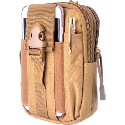 New Outdoor Tactical Phone Pouch Hunting Airsoft Molle Hip Waist Belt Clip Bag Wallet EDC Gadget Pouch Tool Dump Drop Bag Holder