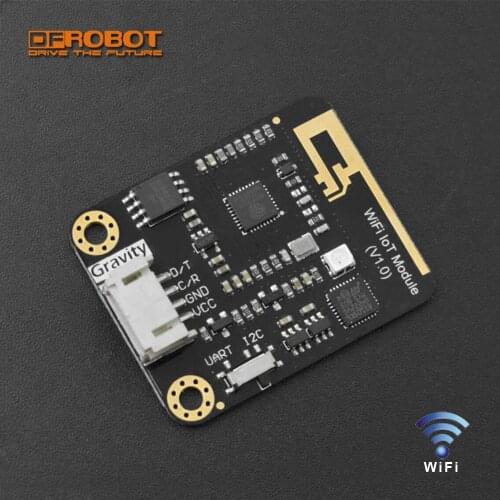 New DFRobot Gravity WiFi IoT Module support micro:bit Arduino STM32 MakeCode Mind+ Easy IoT IFFTTT ThingSpeak SIoT programming