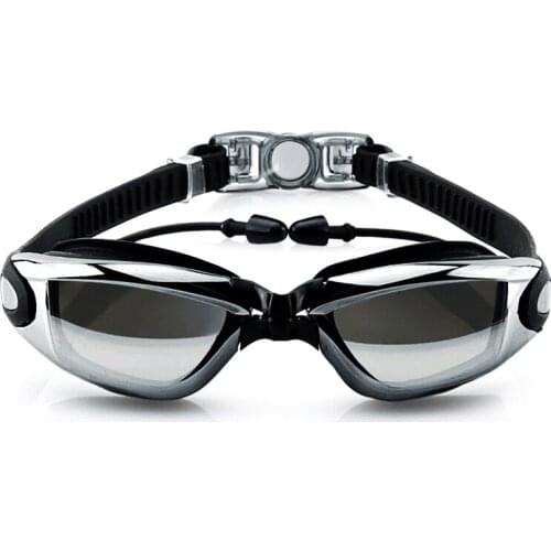 Swimming Goggles Anti-Fog UV Protection Crystal Clear Vision with Protective Case Fit For Adults Men Women Kids WHStore