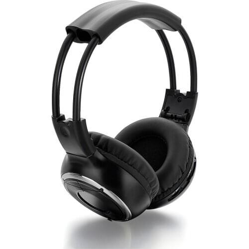 Professional Infrared Wireless Headset Stereo Foldable IR Headphone for TV / Car Headrest DVD / Roof DVD / Classroom / Film