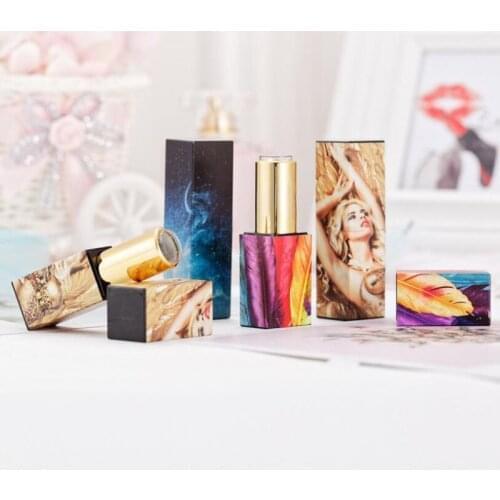 Mini Empty Lipstick Tube 12.1 mm Kinds of Styles Lipstick Containers Lip Gloss Tube For Women ,Beautiful Makeup Tools