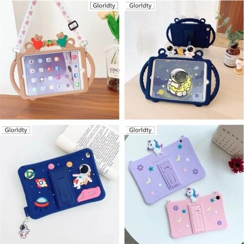 Kids Safe Shockproof Silicone Case For huawei matepad 10.4 pro 10.8 V6 T10S M5 lite 10 T5 8.0 M6 8.4 Tablet Protective Cover