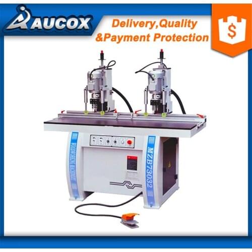 Double head wood drilling machine hinge drill boring machine woodworking machine