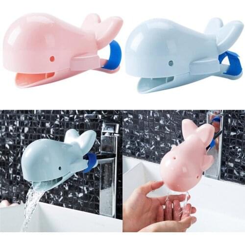 2pcs Faucet Extender Sink Handle Extension Toddler Kid Bathroom Children Hand Wash Tools Extension of The Water Trough Bathroom