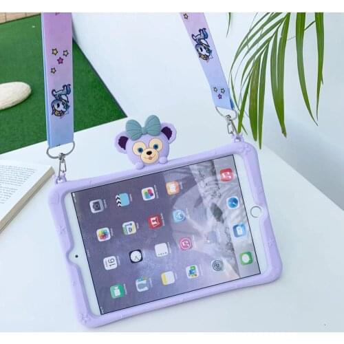 Case for Huawei Mediapad T5 10 AGS2-W09/L09/L03/W1 Tablet Tempered Glass Fashion Stand ShockProof Back Silicon Cover with Straps