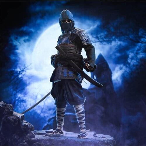 1/6 Scale Japan Ninja Hell Ninja Action Figure Doll 12 inches for Collectible Kids Gift Boxed Full Set Display TD-01