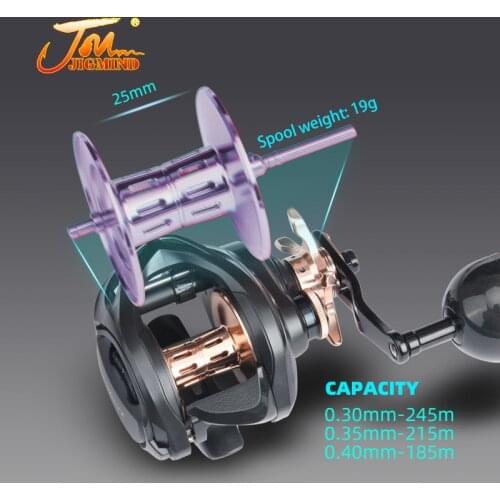 Baitcasting Reels For Ocean Jigging Fishing BBs 6.3:1 Max Drag 15kg workshop Made In China