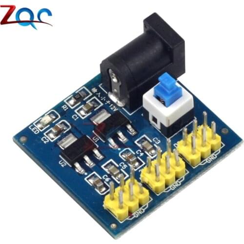 3.3V 5V 12V Multi Output Voltage Conversion DC-DC 12V to 3.3V 5V 12V Step Down Buck Power Supply Module For Arduino