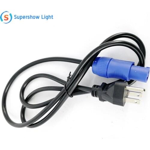 Power Cable with UK Plug AU Plug USA Plug and EU Plug Stage Light Machine DJ Equipment