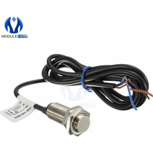 NJK-5002C Hall Effect Sensor Proximity Switch NPN 3-Wires Normally Open + Magne Line Magnet 6V-36V DC Dia 12mm Diy Metal