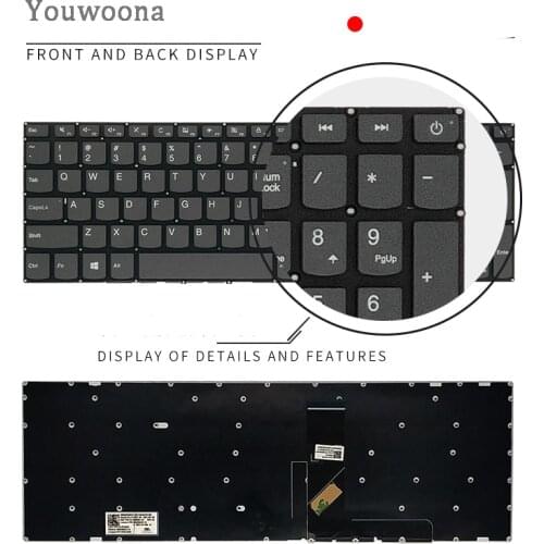 New Original Laptop Keyboard For Lenovo 5000 320-15IAP 520-15ikb 320-15 7000-15