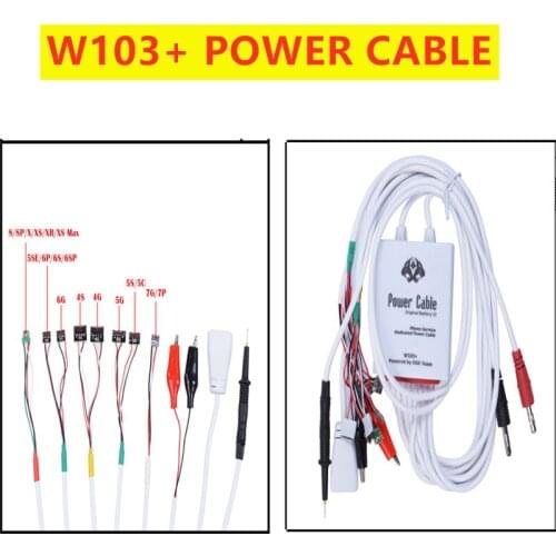NEW DC Power Supply Phone Repair Current Test Cable For iPhone X 8 7 6 6S Plus 5S 5 4S 4