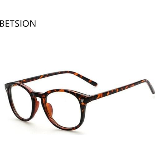 Vintage Men Women Eyeglass Frame Glasses Retro Spectacles Clear Lens Eyewear Full Rim Rx able 206