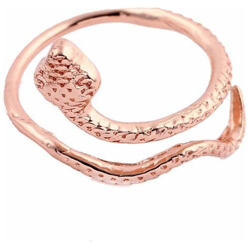 Wholesale 10pc/lot Cute Little Snake Rings 4 Colors Available Cool Women Mens Ring Anillos Mujer