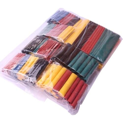 Glyduino 328 PCS Polyolefin Assorted Heat Shrink Tubing Wrap Wire Cable Insulated shrinkable sleeving Tube Set