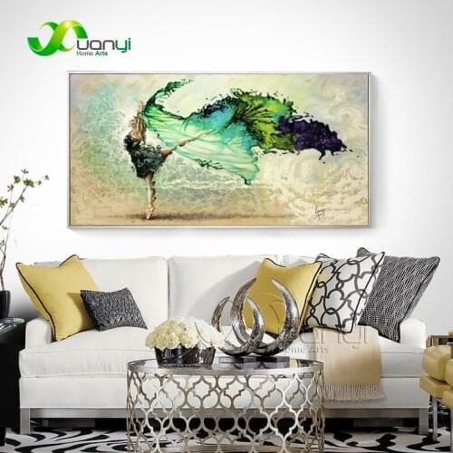 1 Panel Ballet Girl Dancing Poster Wall Paintings Cuadros Decorations Home Painting Wall Art Pictures For Living Room Unframed