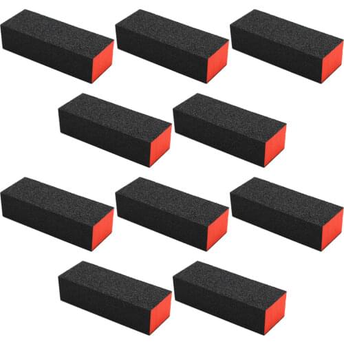 Environmental Polishing Durable Scrub Manicure Tool Trendy Sanding Sponge Nail File Buffer Block for UV Gel Polish Nail Art