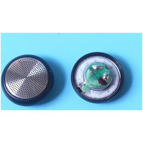 15.4MM 32 Ohm Flat Headphone Speaker Unit DIY Heavy Bass Version Loudspeakers with Shell Case