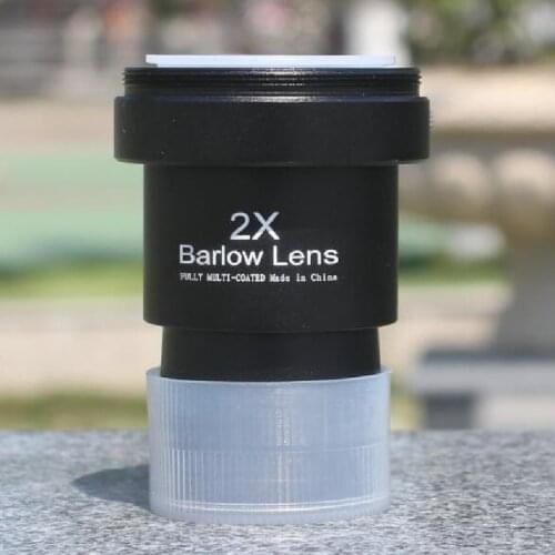 Datyson Astronomical Telescope Accessories 2X Extender 1.25 Inch 2 Times Barlow Lens 5P0083C