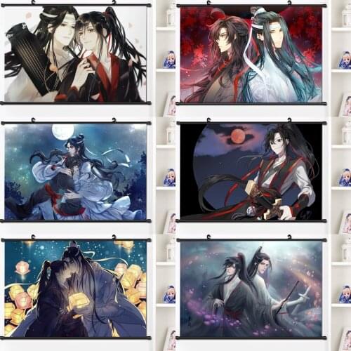 Anime Diamond Painting Mo Dao Zu Shi Wuxian Wangji Diamond Embroidery Full Square Mosaic Cross Stitch Kits Home Decoration