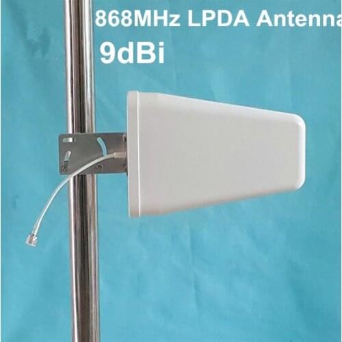 868M antenna Remote control 868MHz direction LPDA 800-2500M signal patch 10dBi