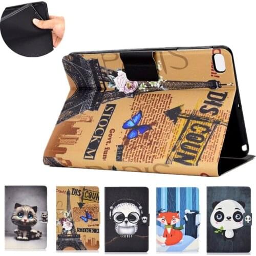 Case for iPad Mini 5 4 3 2 1 Case Ultra Slim Printed PU Leather Stand Sleep Smart Cover for iPad Mini 5 2019 Case Mini 2 Funda