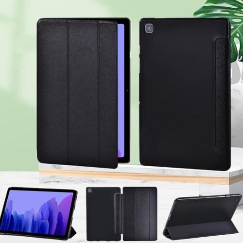 Case for Samsung Galaxy Tab A7 10.4 2020 SM-T500 T505/Tab A 10.1 2019 T510 T515 PU Leather Folding Stand Tablet Cover + Stylus