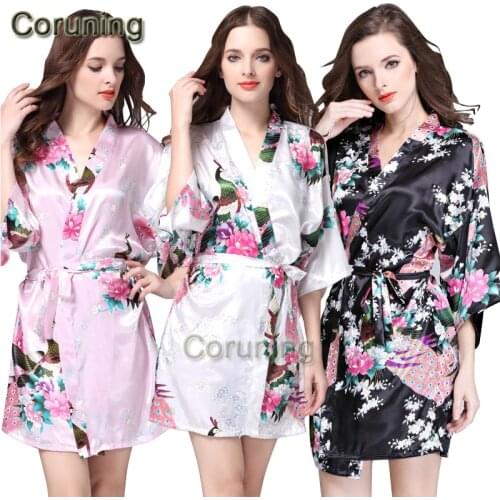 Women's Satin Robes Coruning China