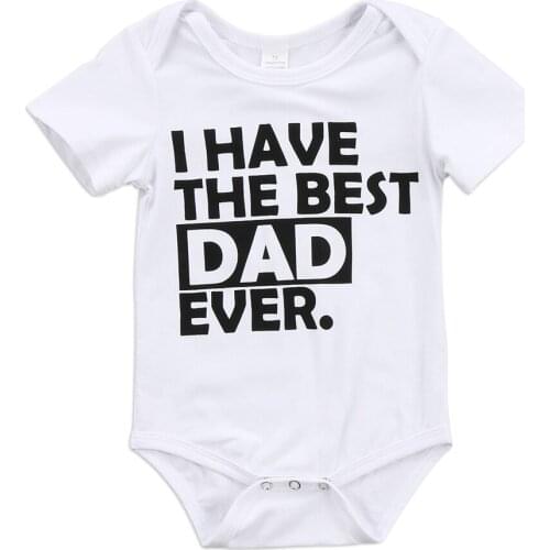 Baby Bodysuit !!Newborn Infant Baby Boy Girl Cotton Long Sleeve Letter Bodysuit Clothes Outfits set Size 0-24M