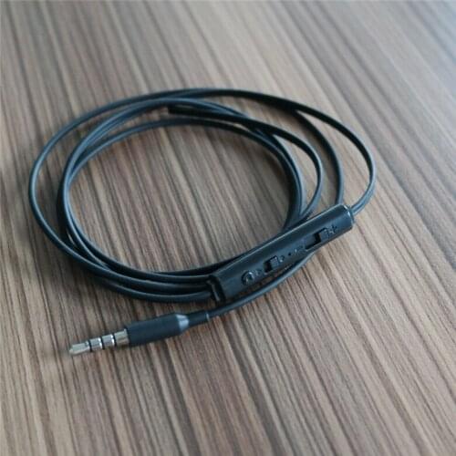 Diy earphone wire with mic Fully compatible universal cable