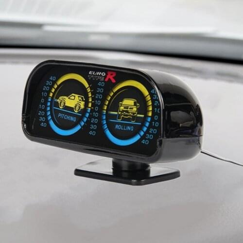 Euro Typer Car Adjustable Compass Balancer Slope Meter Tachometer
