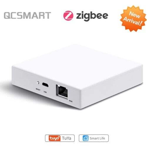 Tuya Smart Life 3.0 ZigBee Hub Gateway Smart Home Bridge Wired Remote Controller ZigBee Mesh with Tuya ZigBee Device Up to 256