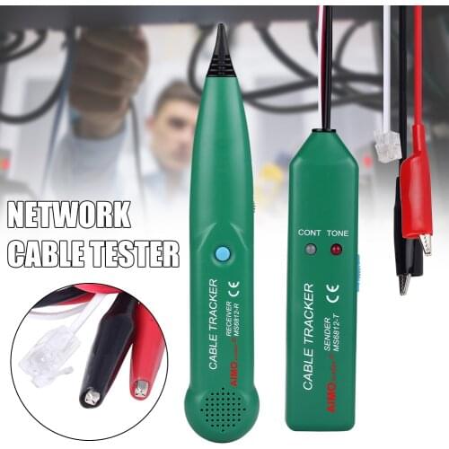 Telephone Line Track Tool Wire Internet Cable Test Machine for Internet Telephone Line without Battery LB88