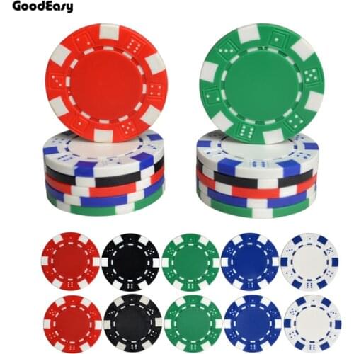 Factory Wholesale Casino ABS+Iron+Clay Dice Poker Chip Texas Hold'em Poker Metal Coins Black Jack Chips Set Poker Accessories