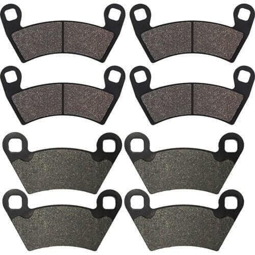 Motorcycle Front and Rear Brake Pads for POLARIS 800 Ranger RZR-4 EPS 2010-2013