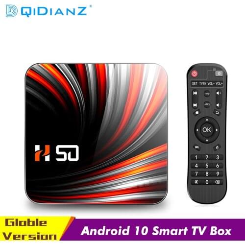 H50 Smart TV BOX RK3318 Android 10 3D 4K 1080P Media Player 2G 4G RAM 16G 32G 64G Storage Memory Set Top Box