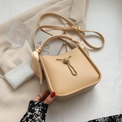 Simple Bucket Shoulder Bags for Women Summer Travel Female Crossbody Bag 2021 Pu Leather Brand Designer Handbag and Purses Tote