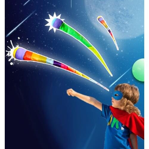 Hand Throwing Ribbon Rainbow Ball Funny Outdoor Games Toys For Children Kids Kindergarten Boy Girl Jeux De Sport Buitenspeelgoed