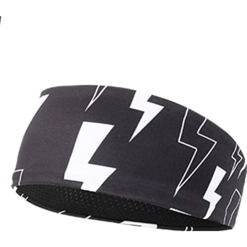 Sports Sweatband Fitness Yoga Running Tennis Antiperspirant Headband Sweat-Absorbent Hair Band