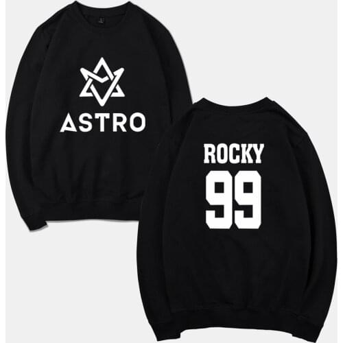 Kpop ASTRO STAR Group Printed Hoodies Moletom Harajuku Sweatshirt Casual Pullover Hoodie Streetwear Jacket Men/Women Clothing