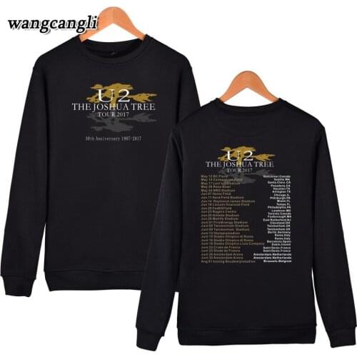 U2 Printed Hoodies Sweatshirts Men/Women Hip Hop Irish Popular Rock Band Casual Hoodie Sweatshirt Fashion Brand Jacket Clothes
