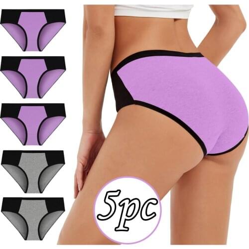 Underpants Hot Sale High Quality Women Solid Color Briefs Panties Underwear Knickers Bikini Underpants For Dropshipping